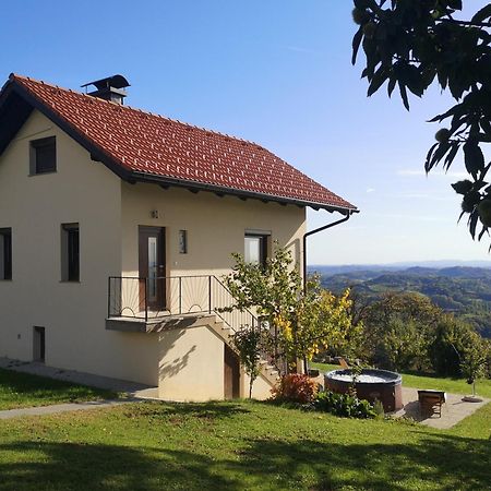 Apartma Hisa Na Ravnah With Hot Tub Pišece Buitenkant foto