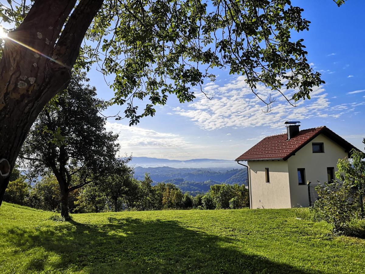 Apartma Hisa Na Ravnah With Hot Tub Pišece Buitenkant foto